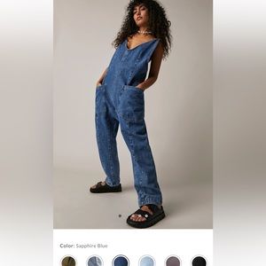 We the free highroller jumpsuit- Freepeople